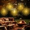 5-Pack Solar Starburst Sphere Lights - 450 LEDs, 8 Modes & Remote